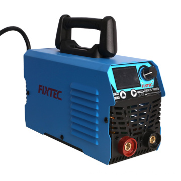 FIXTEC 20-140A MMA ARC Welder Machine IGBT Digital Display LCD Hot Start Welding Machine with Electrode Holder